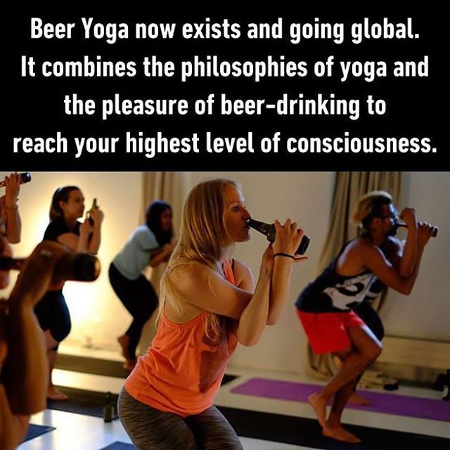 Beer Yoga: Finding Inner Peace While Balancing A Pint On Your Head